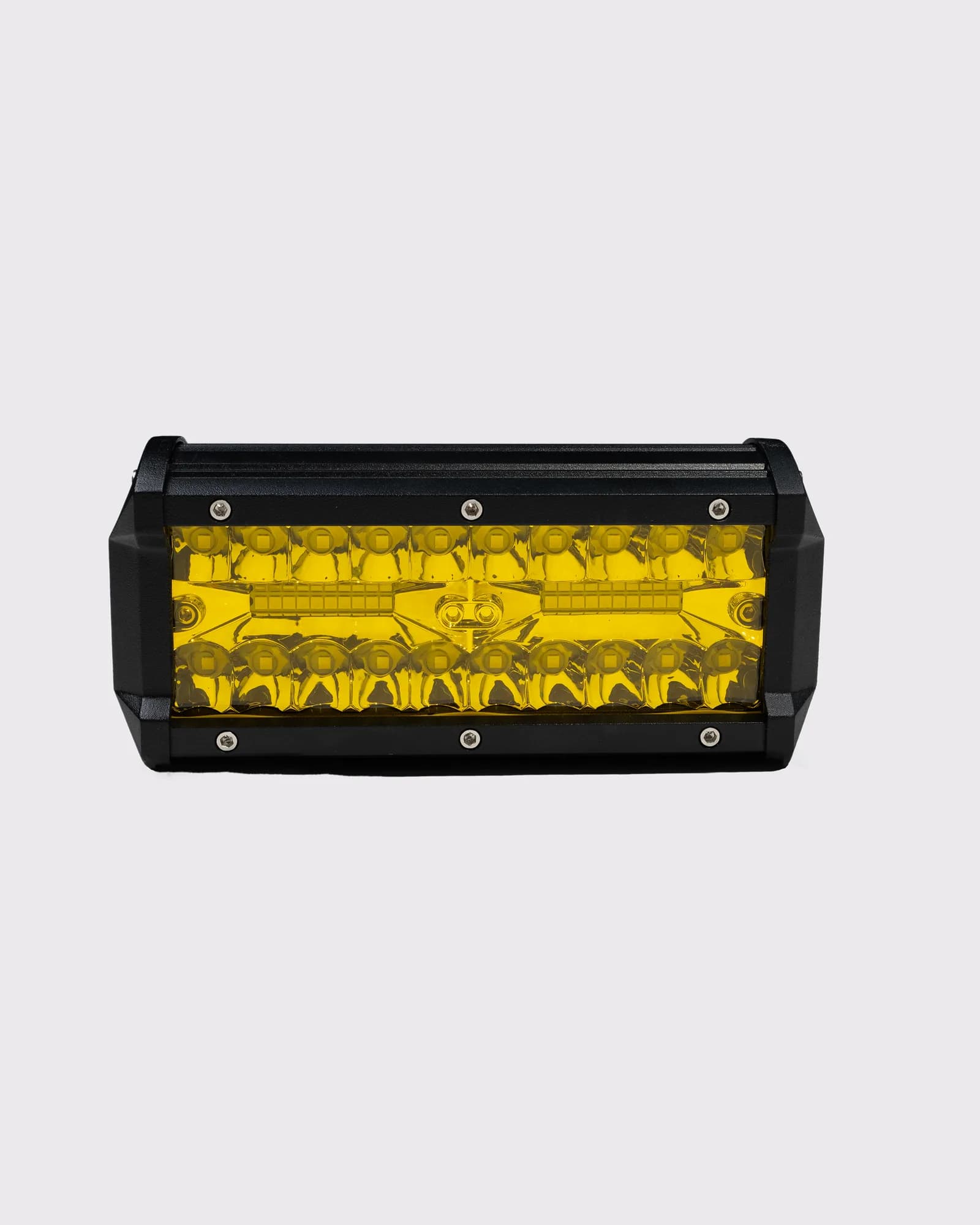 پروژکتور پیکاپی 120 وات  17 سانتی زرد جفتی (قابل نصب برای سپر فابریک نیسان پیکاپ) -MOP