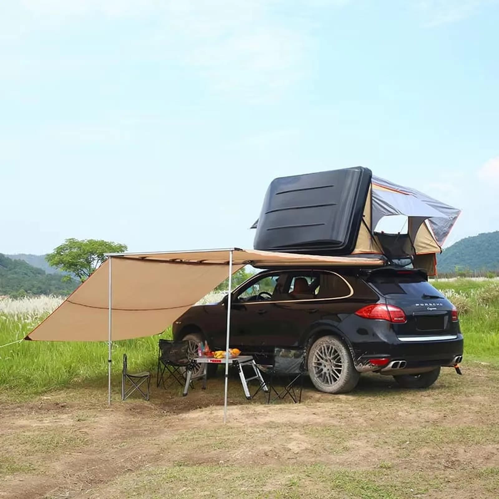 پرده بغل سایبان 2.5*2 آفرودی خودرو Neko